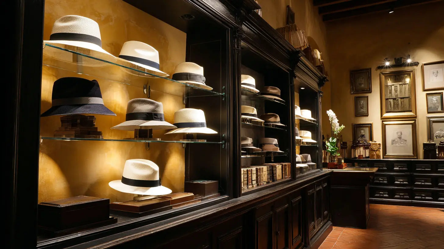 Cappelleria artigianale panama autentici selezione qualità superiore