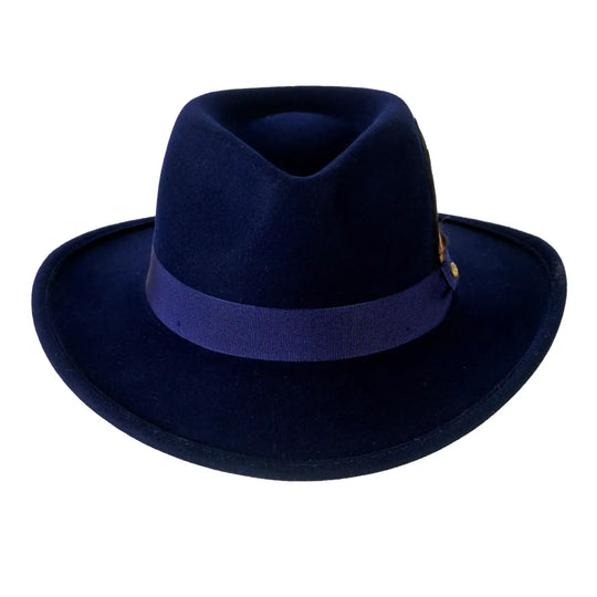 Cappello Australiano in Feltro di Morbido Cashmere Antipioggia