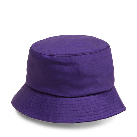 cappello da pescatore sartoriale estivo unisex foto con vista laterale color viola primario nesti