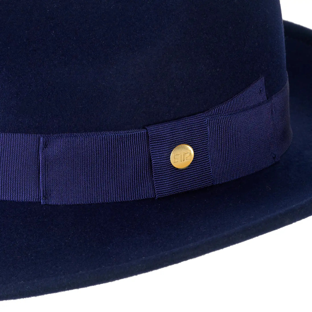 Cappello Fedora in Feltro di Cashmere Antipioggia