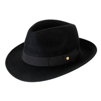 Cappello Fedora in Feltro di Morbido Cashmere Antipioggia