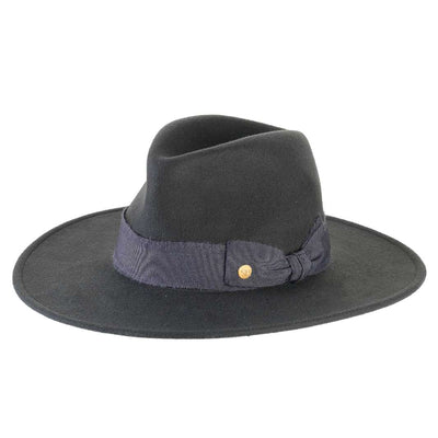 Cappello Fedora Esclusivo color Grigio, in feltro di lapin, foto con vista inclinata - Primario Nesti